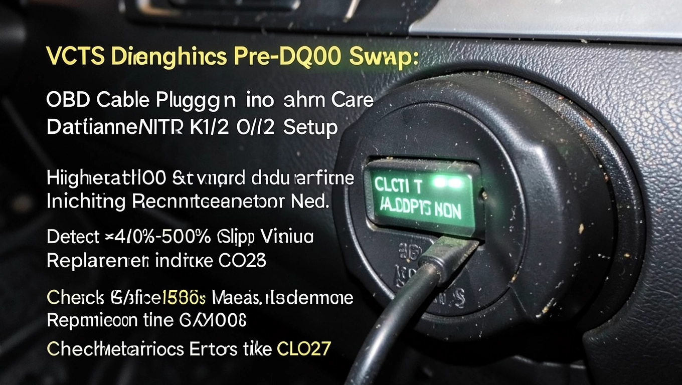 Diagnostyka VCDS przed wymianą DQ200