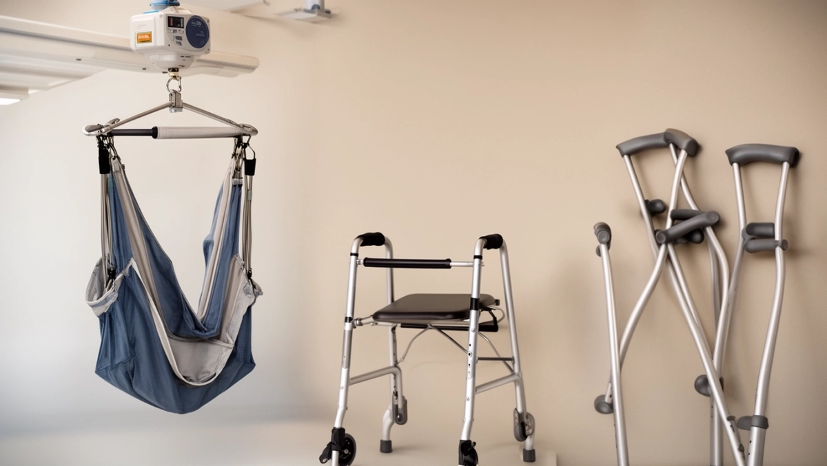 Sprzęt rehabilitacyjny do chodzenia